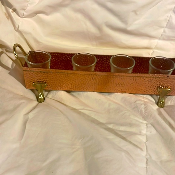 Other - Hammered copper cd holder